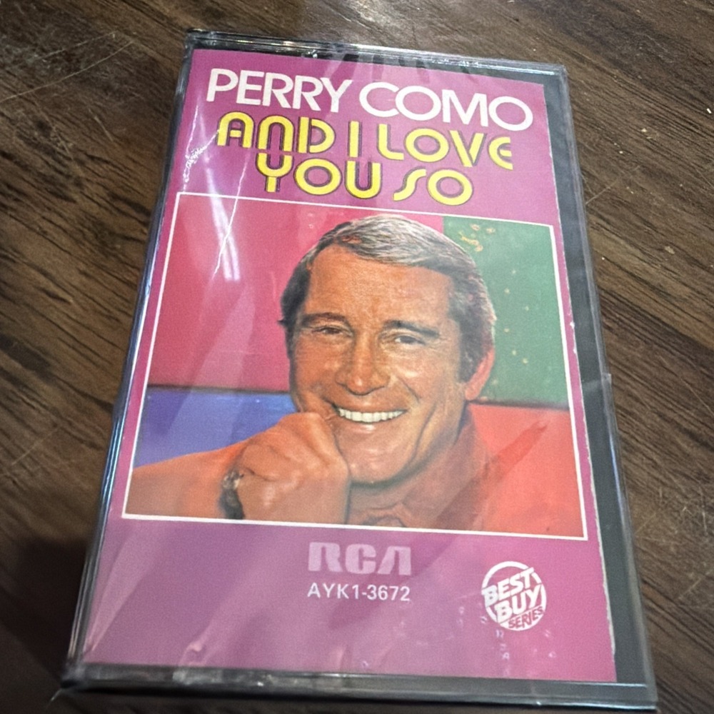 Perry Como And I Love You So AYK1-3672 Cassette Tape 1973 RCA Records Vtg SEALED